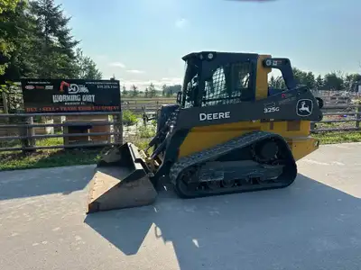 Fully Loaded 325G John Deere Track skid steer With Optional Baumalight Mulching head ( Additional $1...