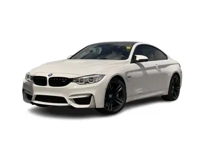 2016 BMW M4 Coupe Alpine White PREMIUM PKG TECHNOLOGY PKG EXECUTIVE PKG CARBON TRIM MERINO LEATHER A...