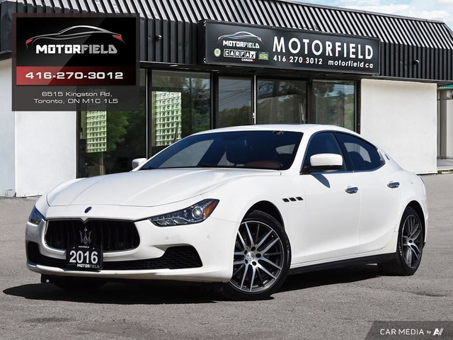 2016 Maserati Ghibli S Q4 AWD *Accident Free, Nav, Loaded* in Cars & Trucks in City of Toronto
