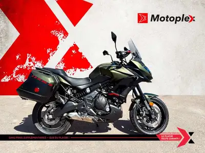 VERSYS 650 ABS LT GARANTIE PROLONGÉE jusqu'à 4 ans disponible et plan d’entretien Approbation au fin...