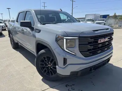 The 2025 GMC Sierra 1500 Pro in Thunderstorm Grey Metallic is a robust and capable truck designed fo...