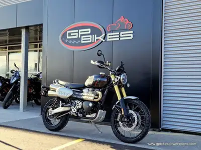 The ultimate Scrambler, evolved. The 1200 XE is a modern classic all-road icon with the capability t...