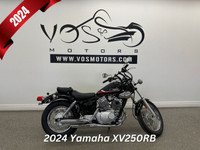 2024 Yamaha XV250RB XV250RB - V6012NP - -No Payments for 1 Year*