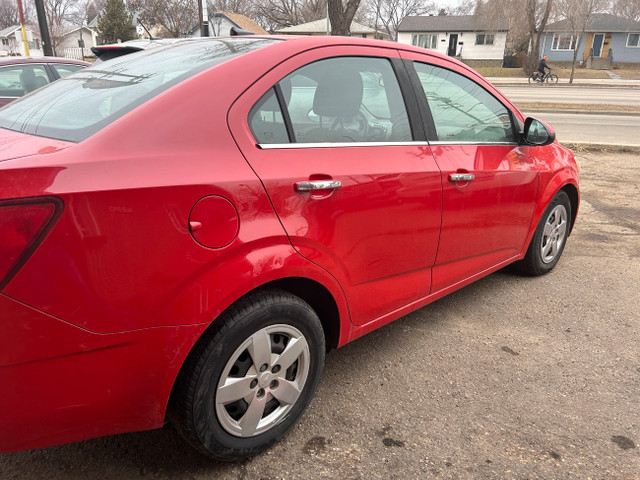 2012 Chevrolet Sonic LT, Auto, Very Good On Gas, No Rust in Cars & Trucks in Edmonton - Image 2