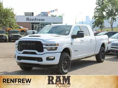4x4, 6.7L Cummins HO Turbo Diesel, 8-Spd TorqueFlite HD, Power Sunroof, Power Running Boards, Rear A...