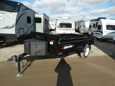 Come check out this 5 x 10 dump trailer. This trailer has a single 3500 lb axle with a payload of ov...