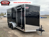 IRON LITE SERIES 7x14 CARGO WITH BARN DOORS +12" EXTRA HEIGHT!