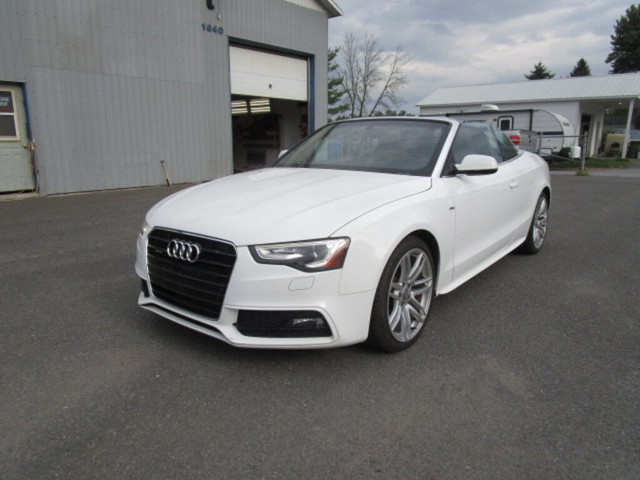2016 Audi A5 Cabriolet Auto quattro 2.0T Premium S-LINE in Cars & Trucks in Granby - Image 3