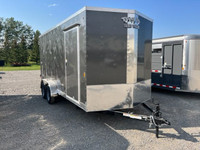 New  2023 C/|B B10 7x16 V nose Cargo trailer
