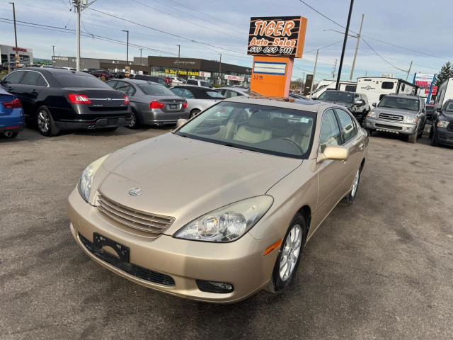 2003 Lexus ES 300 LOADED, LEATHER, ONLY 72,000KMS, CERTIFIED in Cars & Trucks in London