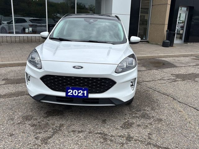 2021 Ford Escape SEL Hybrid LOADED, LOCAL TRADE, LEATHER, MOONRO in Cars & Trucks in Stratford - Image 2