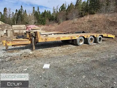 TRIDEM UTILITY TRAILER (Unit #02133) 28'3in. L x 8'6in. Wide, 28,545 KG GVWR, Located in Summerville...