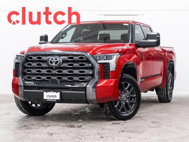 2023 Toyota Tundra Crewmax Platinum 4x4 w/Apple CarPlay & Androi in Cars & Trucks in Ottawa