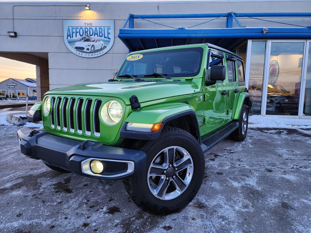 2018 Jeep Wrangler Unlimited Sahara in Cars & Trucks in Charlottetown