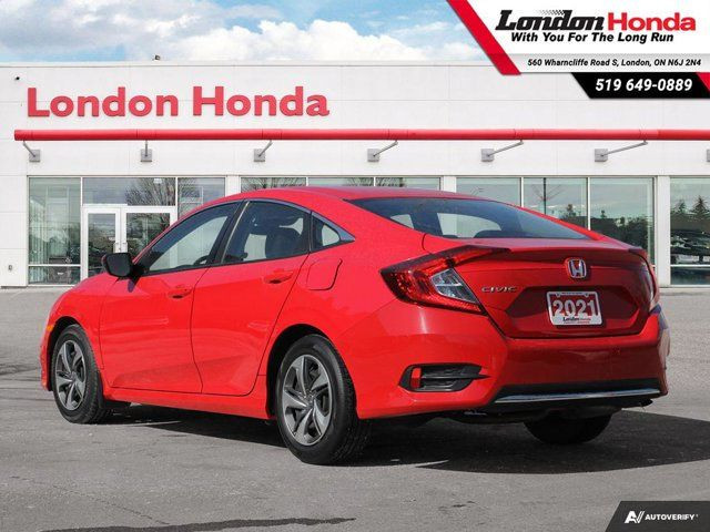 2021 Honda Civic Sedan LX | AutoCanada Certified | Heated Seats in Cars & Trucks in London - Image 4