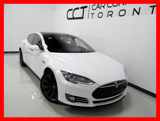 2015 Tesla Model S AWD 85D *NAVI/BACKUP CAM/LEATHER/PANO ROOF!!! in Cars & Trucks in City of Toronto - Image 2