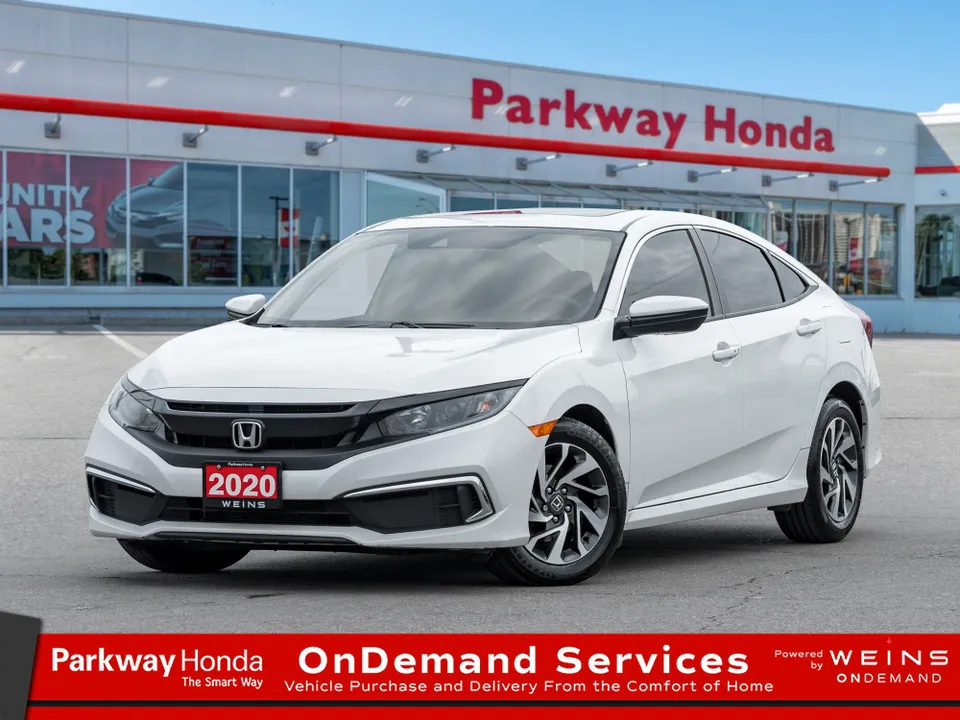 2020 Honda Civic EX HONDA CERTIFIED | MOONROOF | CARPLAY
