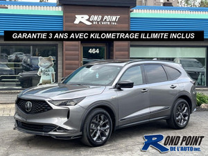2023 Acura MDX A-Spec GARANTIE 3 ANS AVEC KILOMETRAGE ILLIMITE INCLUS