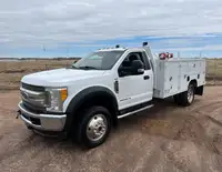 2017 Ford F550 RegCab 4x4 Utility Service Truck/DSL/11FT BODY