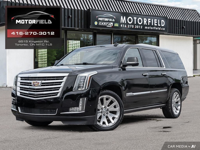 2017 Cadillac Escalade ESV Platinum AWD *Massage Seats, DVD's* in Cars & Trucks in City of Toronto
