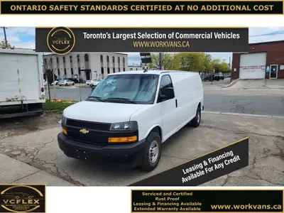 New Arrival - 2020 Chevrolet Express G2500 155 Extended Wheel Base Cargo Van - Equipped with Economi...