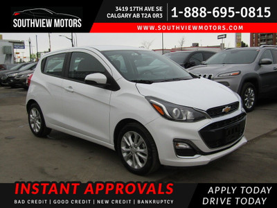  2021 Chevrolet Spark 1LT HB B.CAM/APPLE&ANDROID PLAY/LOWKMS