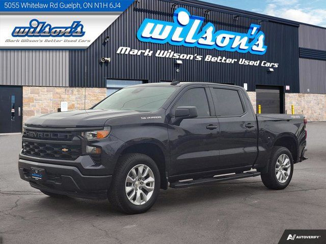 2022 Chevrolet Silverado 1500 Custom Crew 4X4 | Power Seat in Cars & Trucks in Guelph