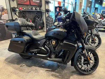 2025 Roadmaster Dark Horse with the new PowerPlus 112 motor and the Powerband Audio sound system in...
