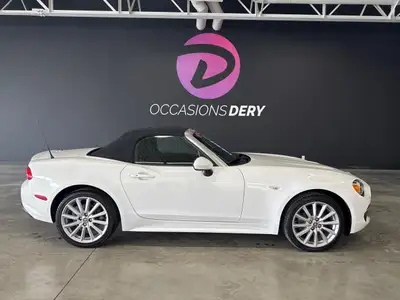 Fiat 124 Spider Lusso 2017 – Décapotable blanche, seulement 35 602 km! Style italien, plaisir pur, l...