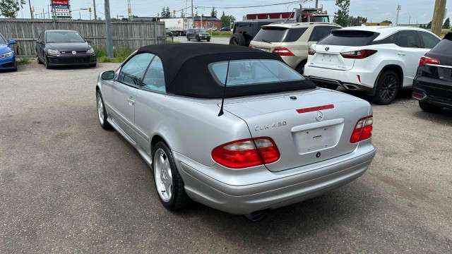 2000 Mercedes-Benz CLK V8, AMG PACKAGE, CONVERTIBLE, 41KMS, CERT in Cars & Trucks in London - Image 3