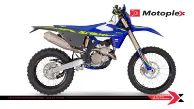 SE-F 250 Factory 4T Sherco est une marque bien etablie de motocross de competition. Quatre types dis...