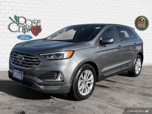 2022 Ford Edge Titanium | Heated & Cooled Seats | Remote Start | Moonroof | Nav | Parking Sensors |