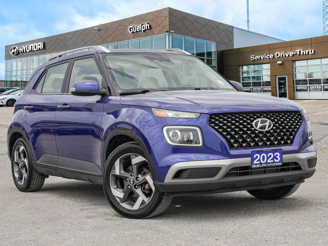 2023 Hyundai Venue Ultimate | One Owner! | Fully Loaded | Denim in Cars & Trucks in Guelph