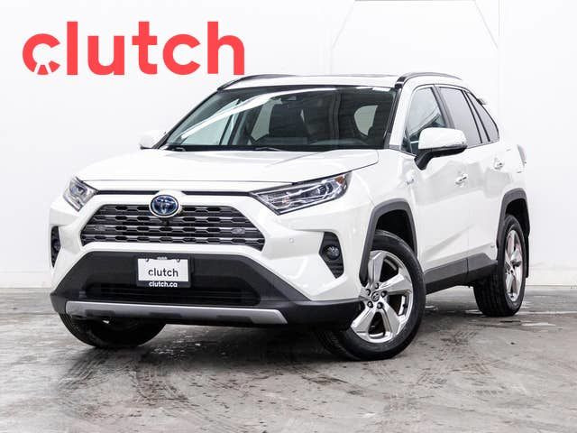 2021 Toyota RAV4 Hybrid Limited AWD w/ Apple CarPlay & Android A in Cars & Trucks in City of Toronto