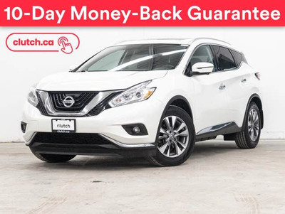 2017 Nissan Murano SL AWD w/ Apple CarPlay, Rearview Cam, Dual Z