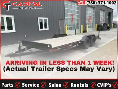 Capital Trailers carries Double A Trailers, Alberta Manufactured, Located in Edmonton, Alberta. NEW!...