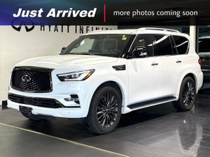 2022 Infiniti QX80 -  8 Passenger | No Accidents | Apple CarPlay | Cooled Seats