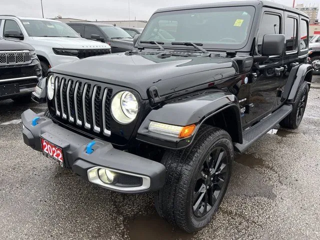 2022 Jeep Wrangler 4xe UNLIMITED SAHARA**4XE**LEATHER**8.4