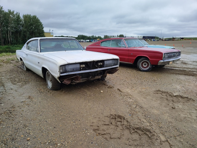 1966 Dodge Charger c/w 1966 Dodge Charger(parts car)Serial #XP29 in Cars & Trucks in St. Albert