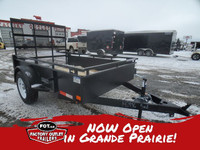 2024 Canada Trailers 5x8ft Steel Side Utility