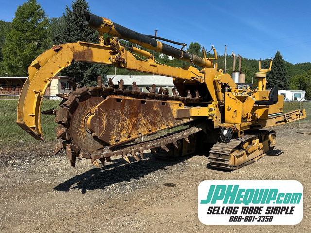 1993 Vermeer T800HT Trencher with 10' Custom Boom #9915 DP in Heavy Equipment in Edmonton - Image 2