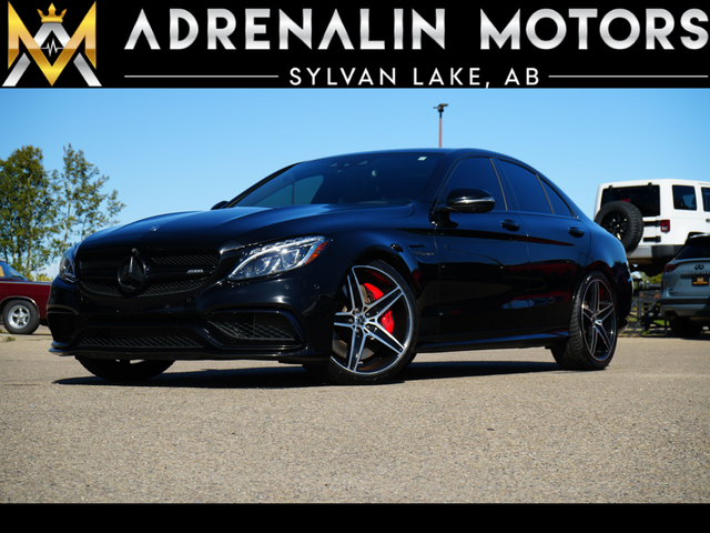 2017 Mercedes-Benz C-Class C63 AMG BLACKED OUT!! in Cars & Trucks in Red Deer - Image 2