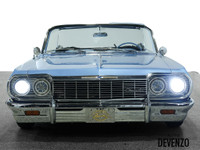 VENDU!!! 1964 Chevrolet Impala Convertible, V8 283, Air suspension, Vintage Digital Cluster, Brand n... (image 9)