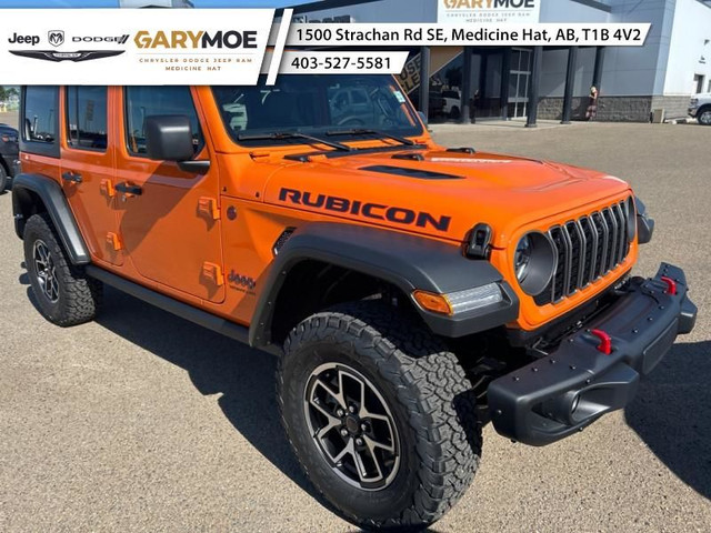 2025 Jeep Wrangler Rubicon - Leather Seats - Safety Group in Cars & Trucks in Medicine Hat