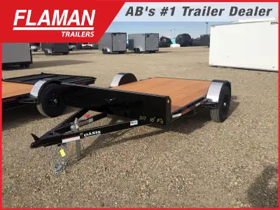 2024 OASIS 10' QUAD SPORT UTILITY TRAILER 82in. Wide x 10' Length Axle: (1) 3500lb Idler Spring Axle...