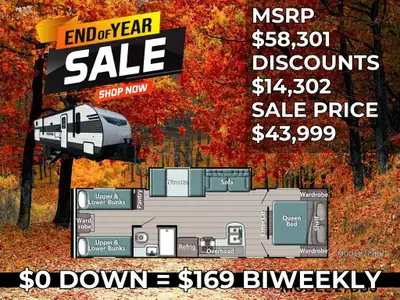 2025 Gulf Stream 279BH BUNKHOUSE - SOFA/DINETTE SUPER SLIDE - FRONT QUEEN 2025 Gulf Stream Conquest...