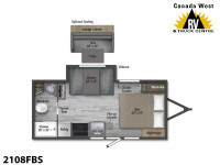 2022 Winnebago Micro Minnie 2108FBS