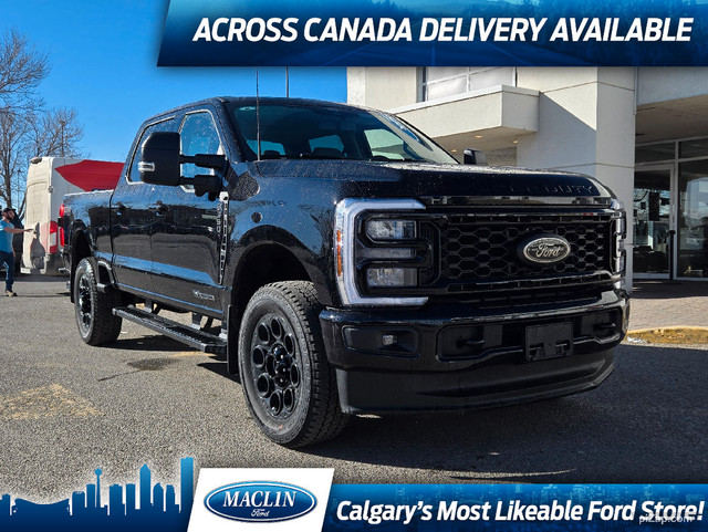 2025 Ford F-350 XLT | BLACK APP PKG | PREM PKG | FX4 PKG | SYNC( in Cars & Trucks in Calgary