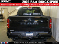 The 2025 RAM 1500 Sport 4x4 Crew Cab 5'7" Box is a brand new truck, available at Stony Plain Chrysle... (image 2)