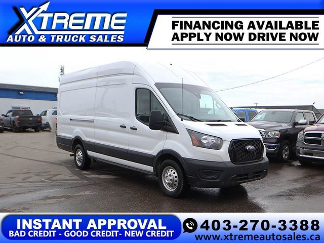 2022 Ford Transit Cargo Van T-250 148 EL Hi Rf No fees! in Cars & Trucks in Calgary - Image 3